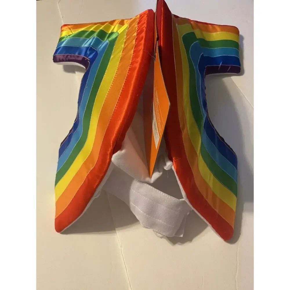 Hyde & EEK! Boutique LED Rainbow Soft Brights Dog and Cat Costume - Medium